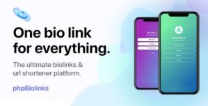 66biolinks – Bio Links, URL Shortener QR Codes Generator 34.0.0 [Regular License]