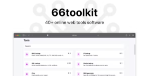 66toolkit – Ultimate Web Tools System (SAAS) 14.0.0 [Extended License]
