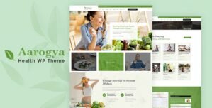 Aarogya | Nutrition Dietitian WordPress Theme