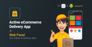 Active eCommerce Delivery Boy Flutter App 3.4