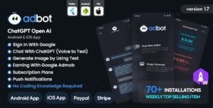 AdBot – ChatGPT Open AI Android and iOS App 3.5.0