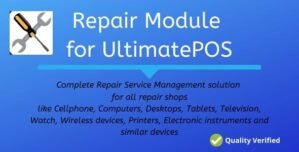 Advance Repair module for UltimatePOS 2.0