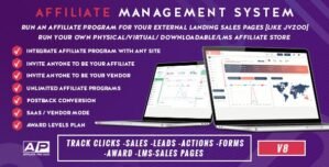 Affiliate Management System – PHP Platform 9.0.0.2