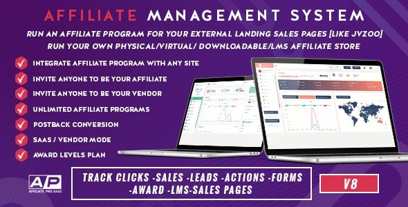 Affiliate Management System - PHP Platform 9.0.0.2