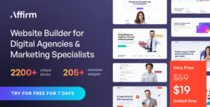 Affirm – Marketing Digital Agency WordPress Theme 2.0.6