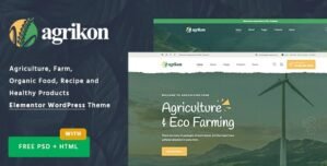 Agrikon – Organic Food Agriculture WooCommerce Theme 1.2.3