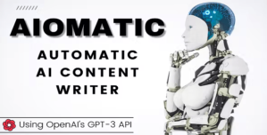 Aiomatic – Automatic AI Content Writer Editor, GPT-3 GPT-4, ChatGPT ChatBot AI Toolkit 1.4.3.2