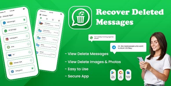 All Recover Deleted Messages - WAMR - Recover Deleted Messages WA - Auto RDM - Messages Recovery App