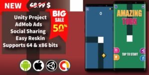 Amazing Turn – Unity Game Template + Admob