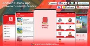 Android EBook App (Books App, PDF, Read Books Online, Download Books)