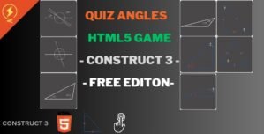 ANGLE QUIZ GAME – HTML5 GAME – CONSTRUCT 3 FREE EDITION