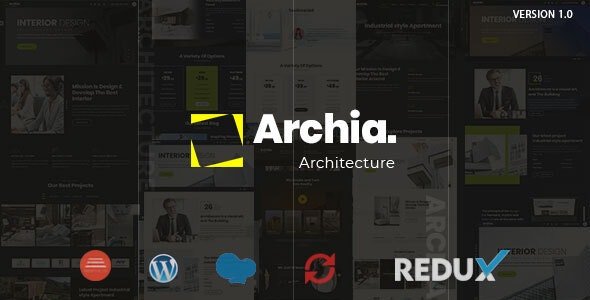 Archia - Architecture Interior WordPress Theme