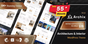 Archix – Architecture Interior WordPress Theme 1.0.2