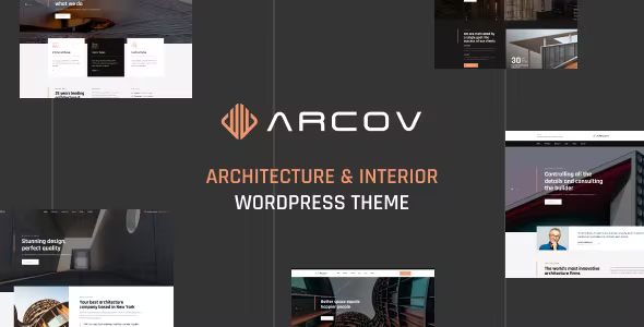 Arcov - Architecture Interior WordPress Theme 1.0.1