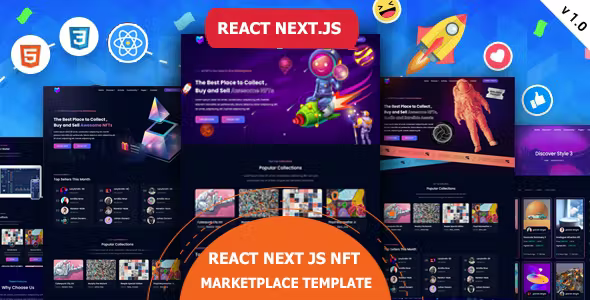 ArtPack - React Next.js NFT Marketplace Template