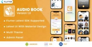 Audible Audiobook | Flutter Audio Book And E-Book- Audible | Flutter | Admob Ads