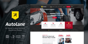 Autolane – Car Mechanic WordPress Theme 1.3.3