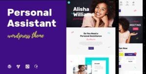 A.Williams | A Personal Assistant Administrative Services WordPress Theme