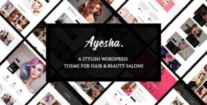 Ayesha – Hairdressers and Beauty Salons WordPress Theme 6.0