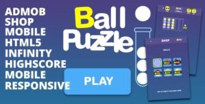 Ball Puzzle – HTML5, mobile, AdMob, shop, c3p, touch/mouse