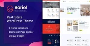 Bariel – Real Estate WordPress Theme