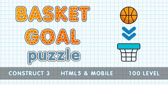 Basket Goal. Html5 Mobile. Construct 3