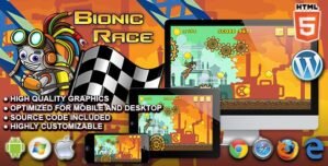 Bionic Race – HTML5 Running Game