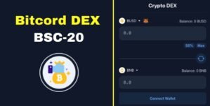 Bitcord DEX | Cryptocurrency BEP-20 Exchange / Swap