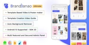 BrandBnao Ultimate – Animated Video Festival Poster Maker, Brands.live Clone
