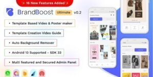 BrandBoost Ultimate – Animated Video Festival Poster Maker, Brands.live Clone