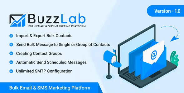 BuzzLab - Bulk Email And SMS Marketing Platform 1.1