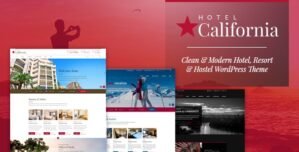 California – Resort Hotel WordPress Theme