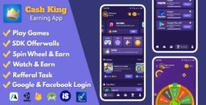 Cash King: Android Earning App with Admin Panel 6.0