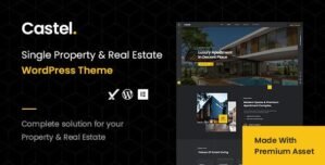 Castel – Single Property Real Estate WordPress Theme