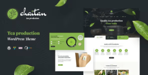 Chaitan – Tea Production Company Organic Store WordPress Theme 1.2.5
