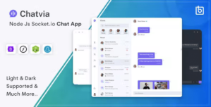 Chatvia – Nodejs Socket.io Chat App