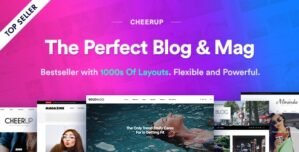CheerUp – Food, Blog Magazine