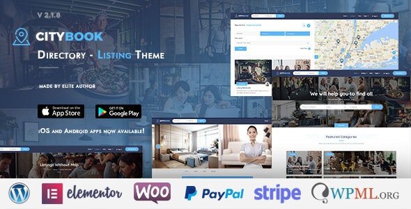 CityBook - Directory Listing WordPress Theme