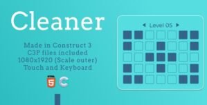 Cleaner – HTML5 Casual game