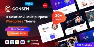 Consen – IT Solution Multi-Purpose WordPress Theme