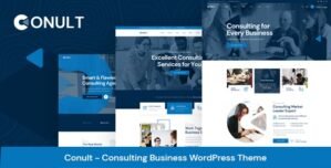 Conult – Consulting Business WordPress Themes
