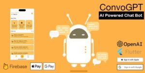 ConvoGPT – Flutter ChatGPT Mobile App 1.0.1