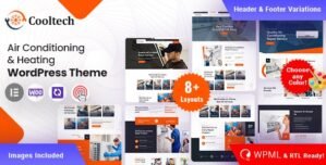 Cooltech – Air Conditioning Heating WordPress Theme1.2