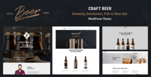 Craft Beer – Brewery Pub WordPress Theme 1.5.2