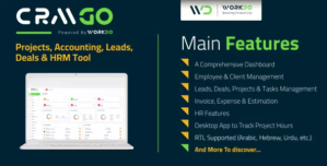 CRMGo – Projects, Accounting, Leads, Deals HRM Tool 5.8