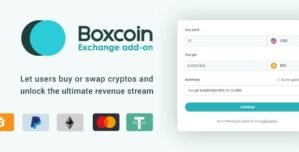 Crypto Exchange – Swap Buy Bitcoin – Boxcoin Exchange Addon