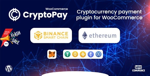 CryptoPay WooCommerce - Cryptocurrency payment gateway plugin 2.4.4