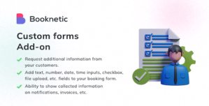 Custom forms add-on for Booknetic – WordPress Booking Plugin for Appointment Scheduling