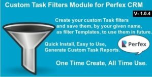 Custom Task Filters Module for Perfex CRM 1.1.5