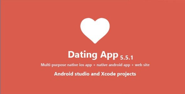 Dating App - web version, iOS and Android apps 6.6